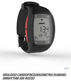 Cintura e orologio CARDIOFREQUENZIMETRO