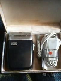 DUE Rasoi elettrici  BRAUN anni '60 modernariato