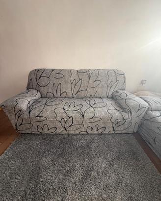  2 divani con bel condizioni 