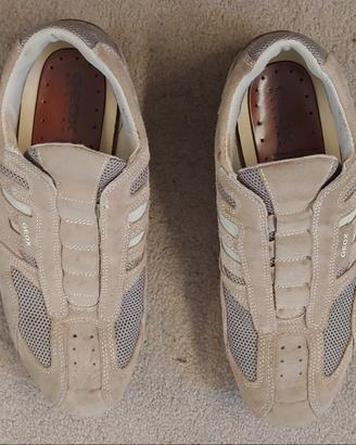 Scarpe Geox beige e grigie