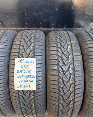 4 PNEUMATICI 185-60-14 82T BARUM DOT 2025