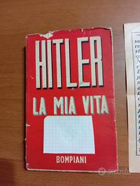 Adolf Hitler - La mia vita Bompiani 1938 1 Ed. Ita