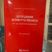 Libro Istituzioni di diritto privato corso Bocconi