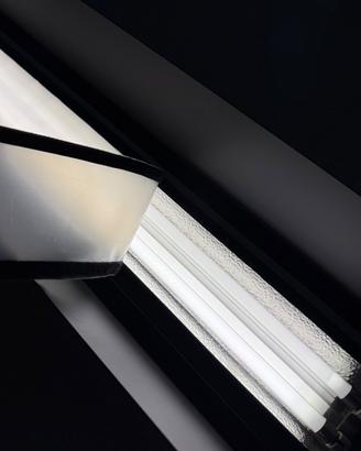 Luce fotografica fluorescente da studio 2×55W 