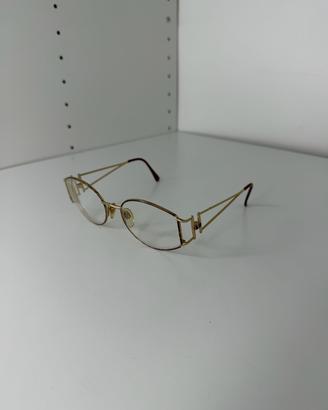 Occhiali Vintage Valentino V438 Oro V Iconico