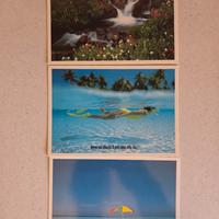 3 Cartoline pubblicitarie Amaro Averna anni '80