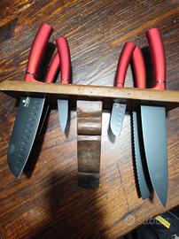 coltelli cucina nuovi con porta colte loli