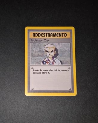 Carta Pokémon Addestramento Professor Oak