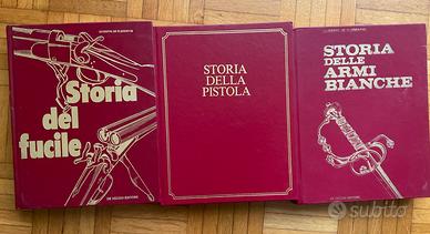 libri sulle armi bianche pistole fucili da caccia