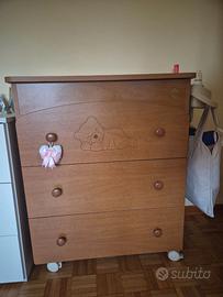 Cassettiera fasciatoio