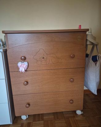 Cassettiera fasciatoio