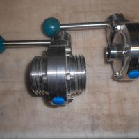 Valvole a farfalla in acciaio inox