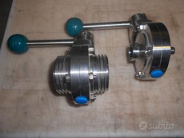 Valvole a farfalla in acciaio inox