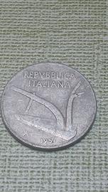 moneta da 10 lire del 1951