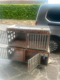 cuccia per cani con serbatoio in acciaio