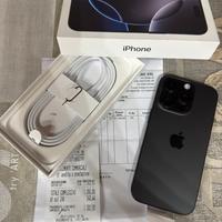 🍏 Apple iPhone 16 Pro 256gb nero 7 giorni di vita🍏