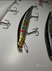 Lotto Da 2 Cucchiai Da Pesca Mainliner 9 Pollici – Rosso E Bianco Per Luccio, Muskie E Predatori