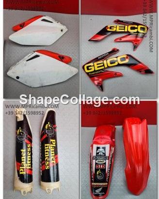 KIT PLASTICHE HONDA CRE 250 2005 2004 CRF 2007 200