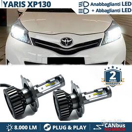 Kit LED H4 per Fari TOYOTA YARIS XP130 Luci Canbus
