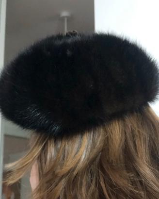 Cappello vintage visone