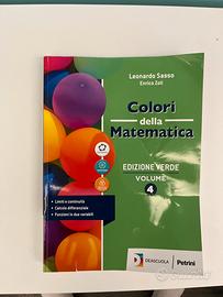 Libro di matematica di quarta superiore