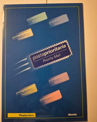 2002 ITALIA Folder Posta Prioritaria