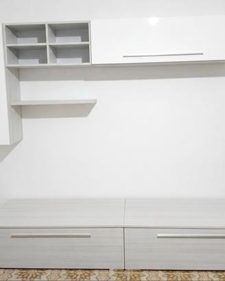 Parete Attrezzata Giulia Mondo Convenienza Usata