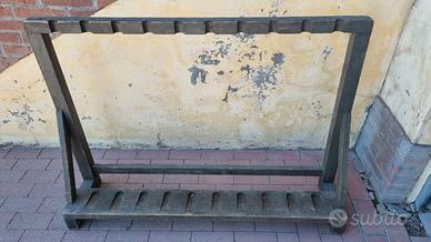 rastrelliera il legno ex ordinanza originale 