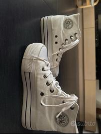 Scarpe Rifle Jeans bianche