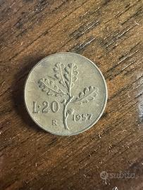 Monete da 20 lire
