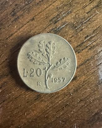 Monete da 20 lire