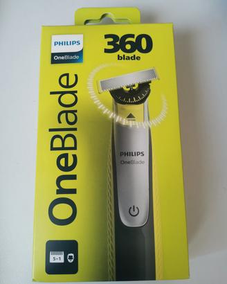 Rasoio regolabarba philips OneBlade 360
