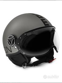 Casco Momo Design Fighter Evo Titanium Frost Black