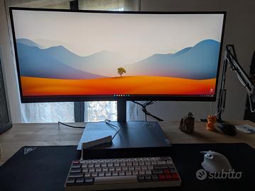 LG 34U650A UltraWide Monitor 21:9 Curved 34" WQHD 