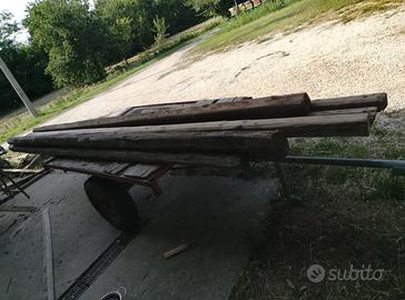 Travi di legno