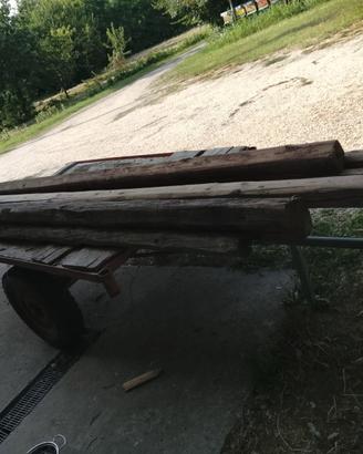Travi di legno
