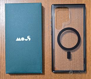 Cover MOUS S24 ultra magsafe  con vetro