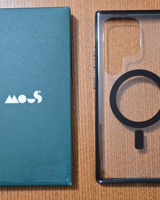 Cover MOUS S24 ultra magsafe  con vetro