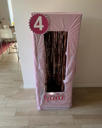 Barbie Box/Photo Boot a tema barbie