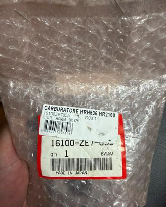 Carburatore honda hrh536 originale
