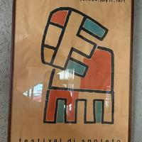 Manifesto Festival dei Due Mondi -Spoleto