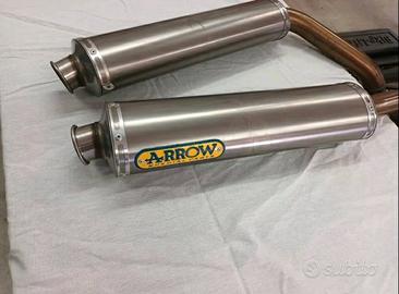 Arrow titanio Ducati 748 916 996 con mediano 50/45
