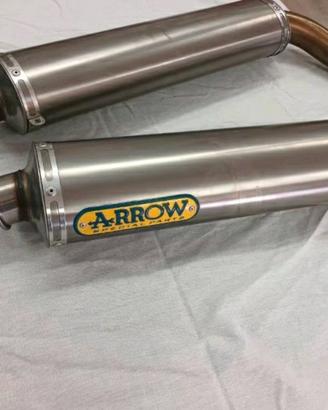 Arrow titanio Ducati 748 916 996 con mediano 50/45