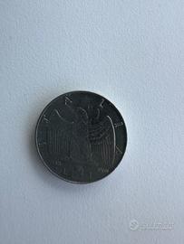 Moneta 1 lira Emanuele Vittorio III