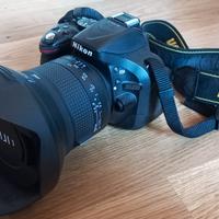 Kit Nikon d5200 + 2 obiettivi (18-55 + 55-300)