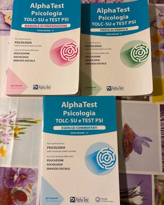 ALPHA TEST TOLC SU E TEST PSI