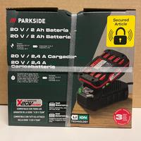 Batteria e caricabatterie 20v Parkside GARANZIA