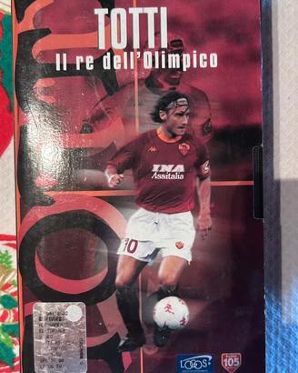 Totti il re dell’olimpico Vhs