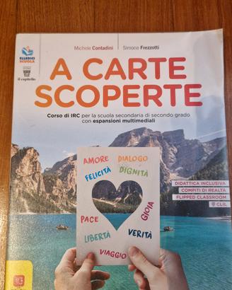 Libro scolastico "A CARTE SCOPERTE"