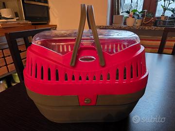 trasportino per piccoli animali (cavie,criceti,ecc
